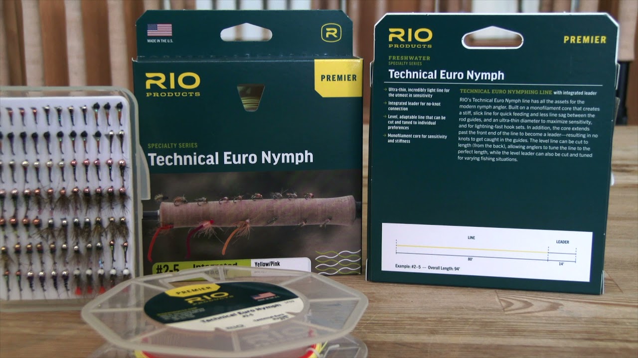 Spotlight on RIO's Technical Euro Nymph Fly Line 