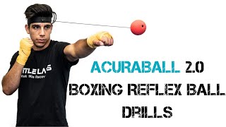 ACURABALL 2.0 - Drills for Beginners, Footwork, Head movement, and more - Boxing reflex ball drills