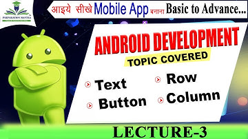 Android Class Day 03| Mobile Apps: From Beginner to Advanced