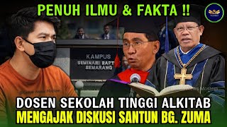 MENGEJUTKAN 🔥 DOSEN SEKOLAH TINGGGI AL-KITAB Mendatangi Bang ZUMA Untuk Beradu Ilmu 