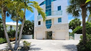 Art Deco Style Waterfront Home in Venice, Florida