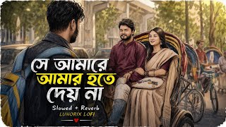 Se Amare Amar Hote Dey Na 💔 | Bangla Lofi Song | Slowed   Reverb | Lunorix LoFi