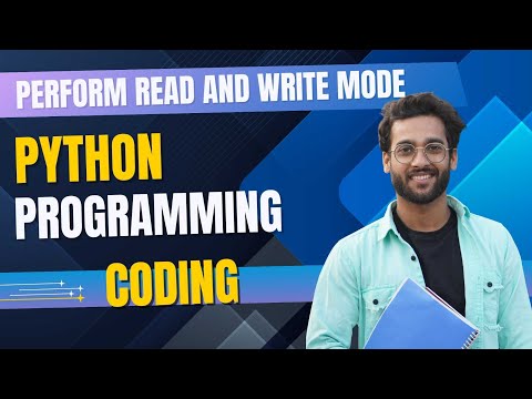 Perform Read and Write Mode in Python Programming | #Python #FileHandling #Coding #Programming