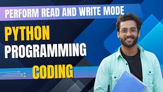 Perform Read and Write Mode in Python Programming | #Python #FileHandling #Coding #Programming