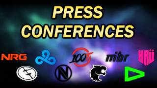 Press Conference Questions Compilation! NRG, 100T, C9, ENVY, EG, FURIA, MIBR, LOUD and KRU!