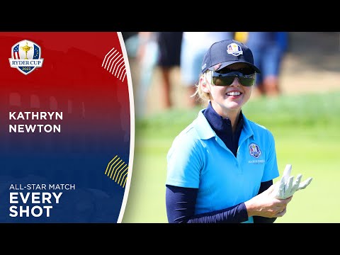 Kathryn newton | every all-star match shot | 2023 ryder cup