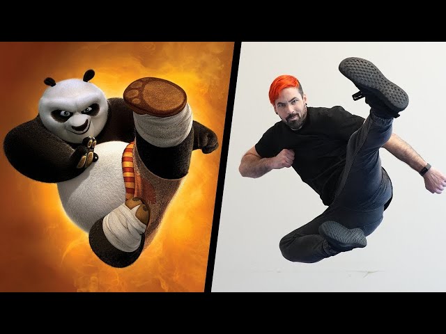 Trying Stunts From Kung Fu Panda IN REAL LIFE class=