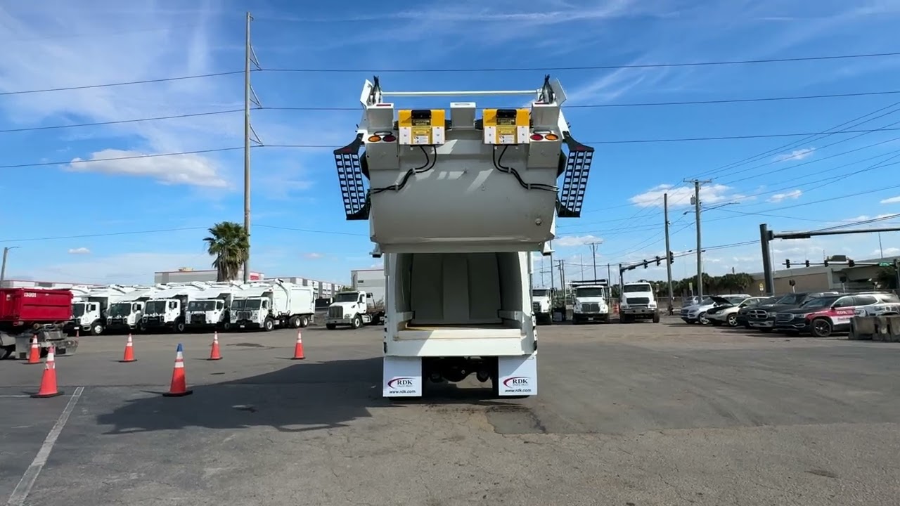 2025 Freightliner M2 106 20 Yard Pac Mac Rear Loader Garbage Truck - 110245