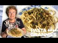 86 yr old Antonia from Sicily makes bucatini pasta with sardines! | Pasta Grannies