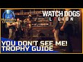 You Don't See Me Trophy Guide (Living Statue Location) - Watch Dogs Legion