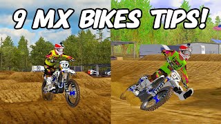 9 BEGINNER TIPS IN MX BIKES! (SX)