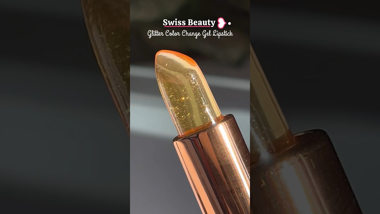 Swiss Beauty| Glitter Color Change Gel Lipstick😱