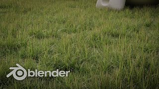 Blender Tutorial - How to make grass