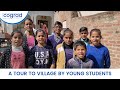Village Tour by Bright Students of a Cograd School in Etawah