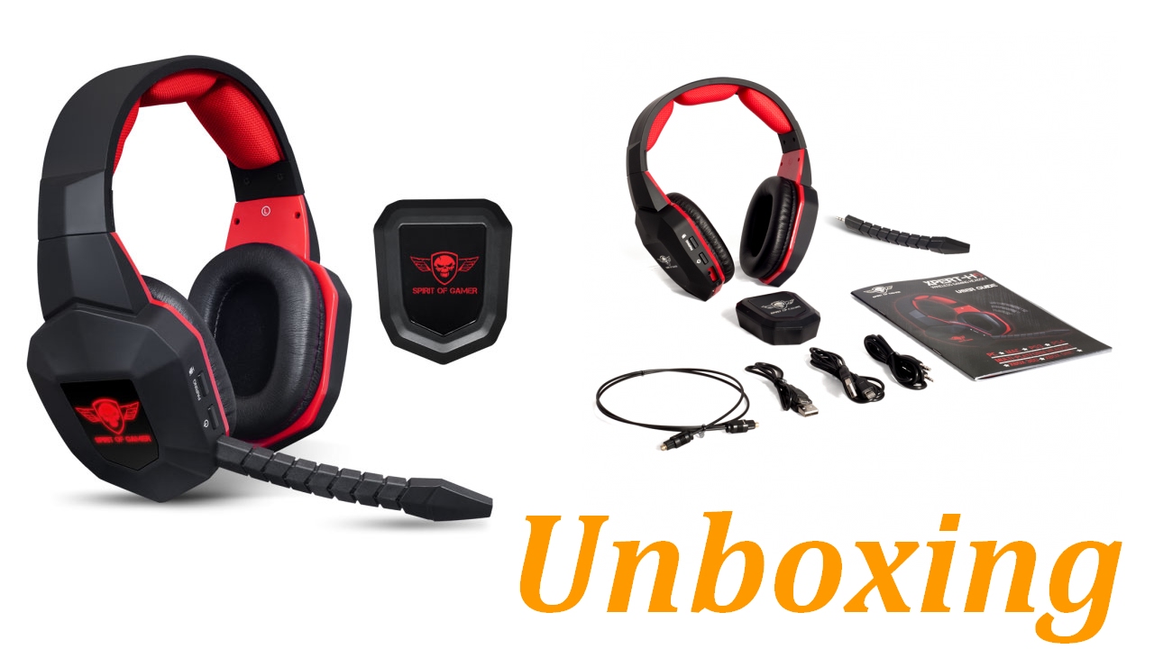 Casque Gaming Sans fil Spirit of Gamer XPERT-H1500