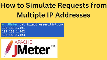 JMeter Tutorial 7| IP Spoofing with JMeter: How to Simulate Requests from Multiple IP Addresses