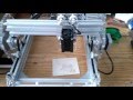 Gravadora Laser 1600mW área útil de 17x22cm - Laser Engraver - China.