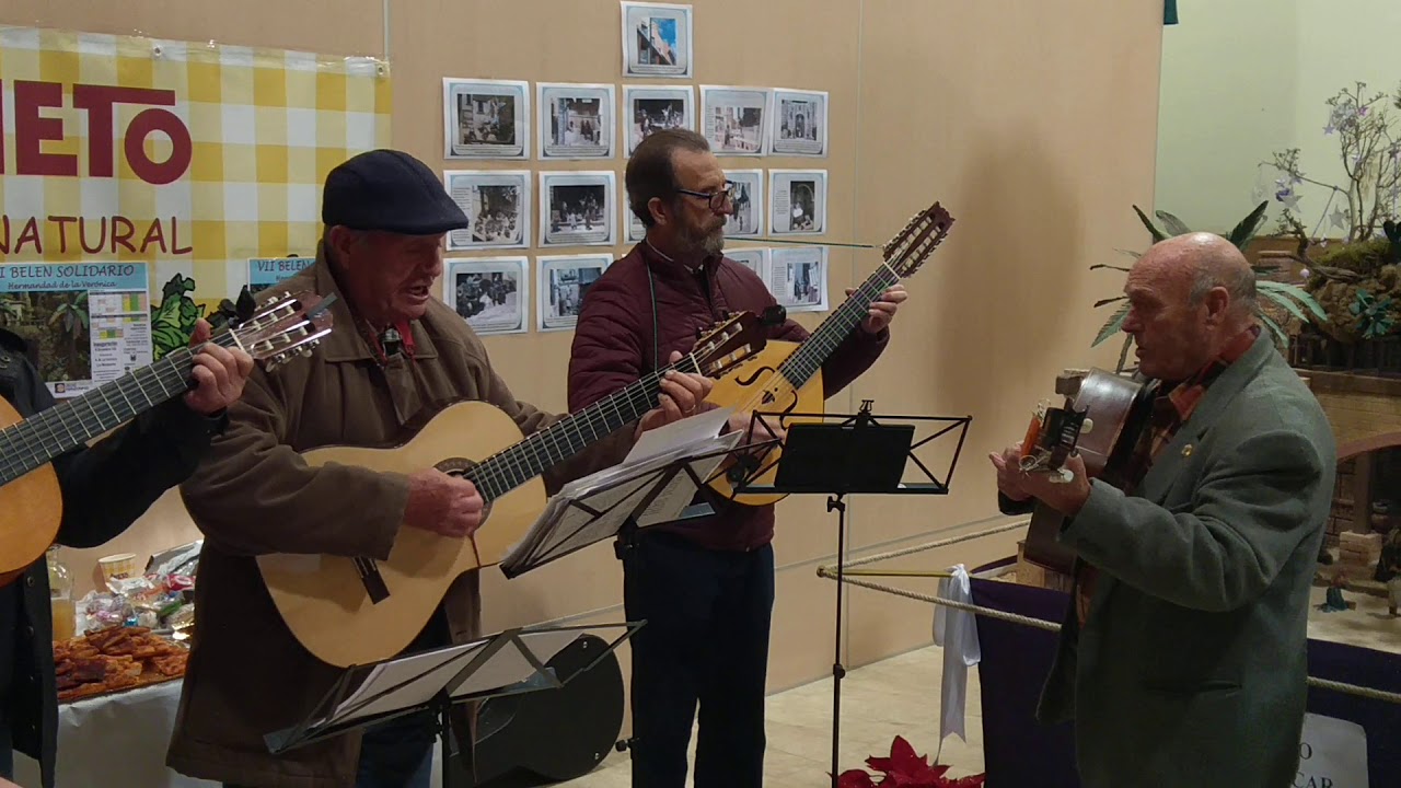 Amigos de la Habanera en el Belén de La Verónica