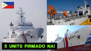 5 na additional 97 meter MRRVs pirmado na! Pinaka malaking barko ng Philippine Coast Guard!