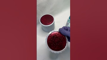 ❤️🖤 sparkly jar! #epoxyresinart #epoxy #epoxyresin #resin #resinart #resincrafts #resinarts #art