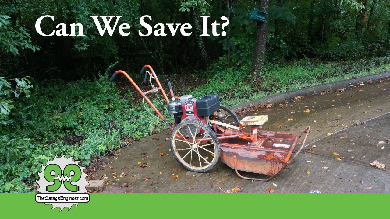 Can We Save It? Original DR Field and Brush Mower - The Garage Engineer