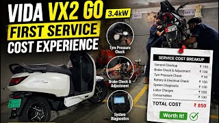 Hero vida vx2 go 3.4kw first service experience honest review | vida vx2 go range test |modification