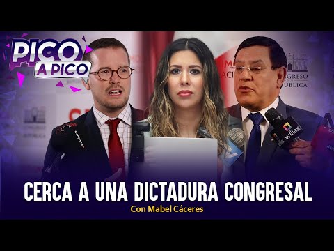 Cerca a una dictadura congresal | Pico a Pico con Mabel Cáceres