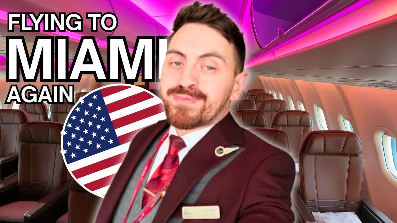 ✈️ Flying to MIAMI… Again! Crew Layover, Downtown, Whole Foods & Flight Home 🌴