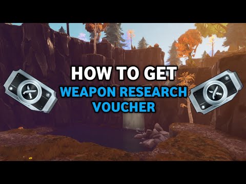 fortnite how to get weapon research voucher