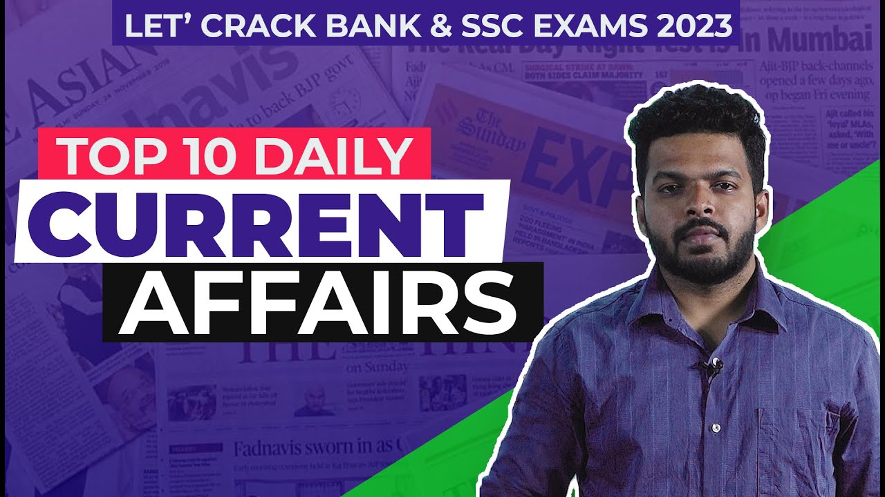 January 26 2023 | Top 10 Daily Current Affairs for Bank & SSC Exams in ...