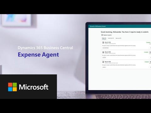 Expense Agent in Dynamics 365 Business Central