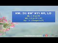 Lisu worship song = HW  CHI ZW  NYI LV= (GW-. M-THI-YV   IVY)