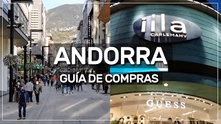 ► las COMPRAS en Andorra, el pequeño país de los Pirineos  #064
