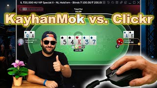 KayhanMok vs. Clickr BEST Hands (Cards Up Highlights)