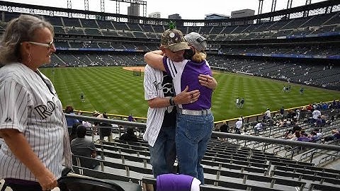 Captain Earthman welcomed back to Coors Field on opening day