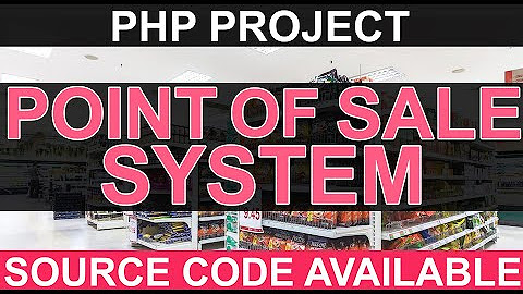 PHP Project: POS Point of Sale System Using HTML CSS JAVASCRIPT PHP ...