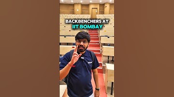 Backbenchers at IIT Bombay | IIT Motivation Status #shorts #iitbombay