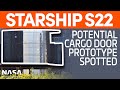 Ship 22 Nosecone Repurposed for Cargo Door Pathfinder | SpaceX Boca Chica