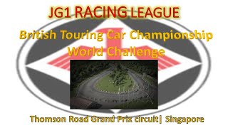 Race 2 | BTCC race | Thomson Road Grand Prix Circuit | Singapore screenshot 3