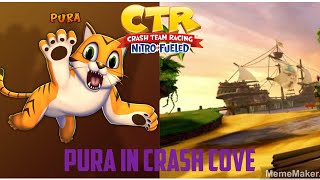 Crash Team Racing Nitro-Fueled: Pura in Crash Cove