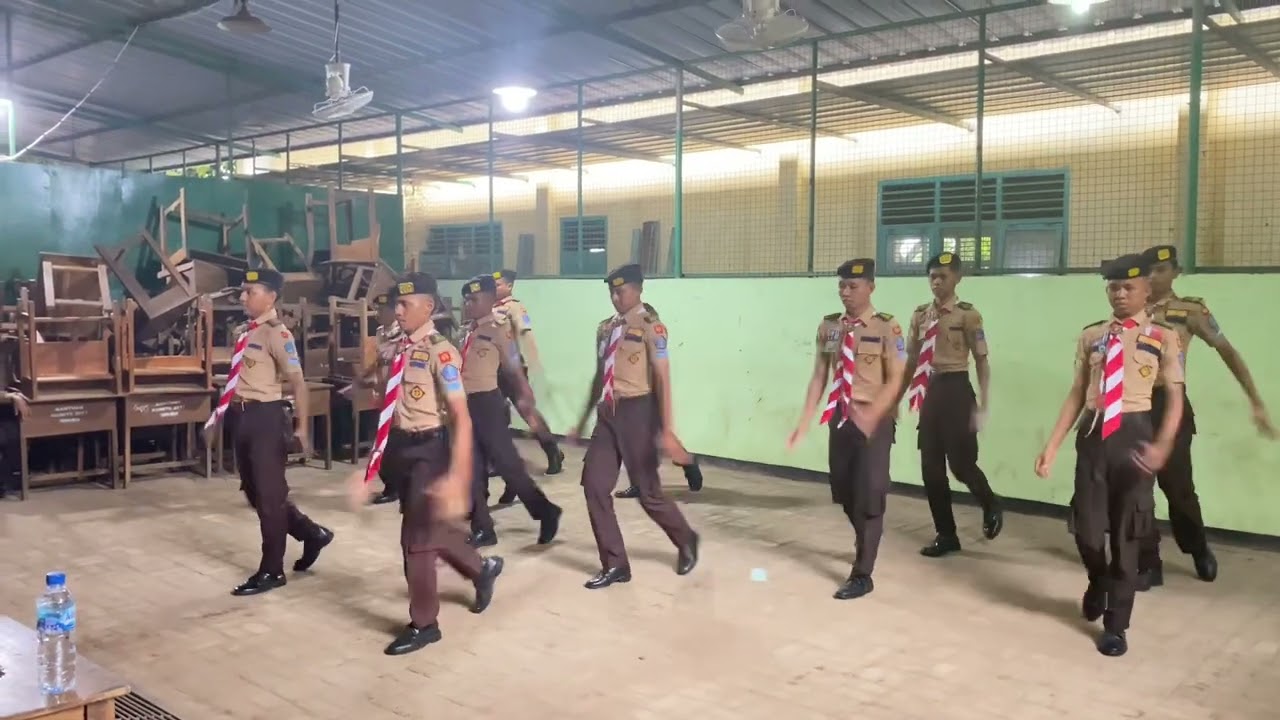 JUARA 2 JOGET KOMANDO TEAM A SEGAS SCOUT NUSANTARA WESCO TAHUN 2024