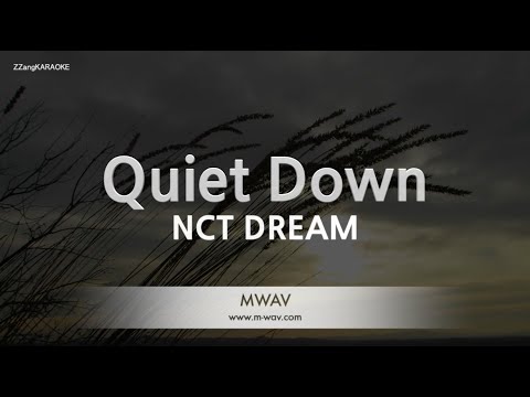 [짱가라오케/노래방] 엔씨티드림(NCT <strong>DREAM</strong>)-Quiet <strong>Down</strong> [ZZang KARAOKE]