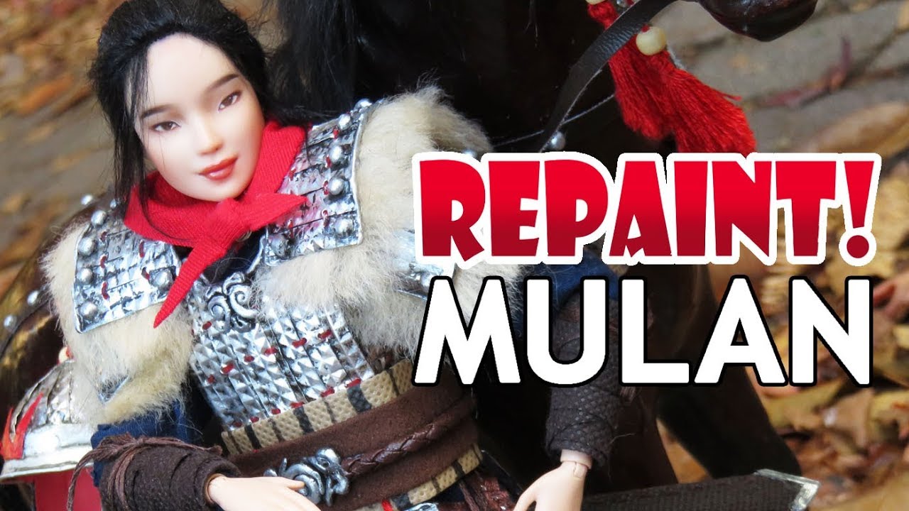Robe Barbie Mulan Haute Couture Customisée OOAK | Vintage Avec Corset | Occasion