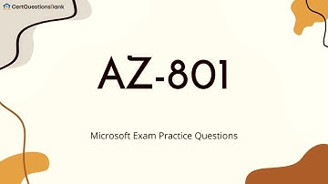 AZ-801 Configuring Windows Server Hybrid Advanced Services Exam Practice Questions with Explanations
