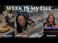 a week in my life | first pro photoshoot, taking my locs out, etc. 🤍