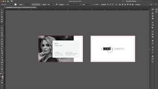 Ariyah Business Card Template - How To Edit In Adobe Illustrator screenshot 4