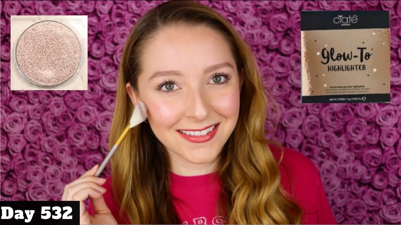 CIATE GLOW TO HIGHLIGHTER REVIEW | MOONDUST - YouTube