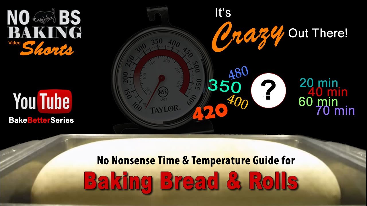 What temperature should you bake bread at? 