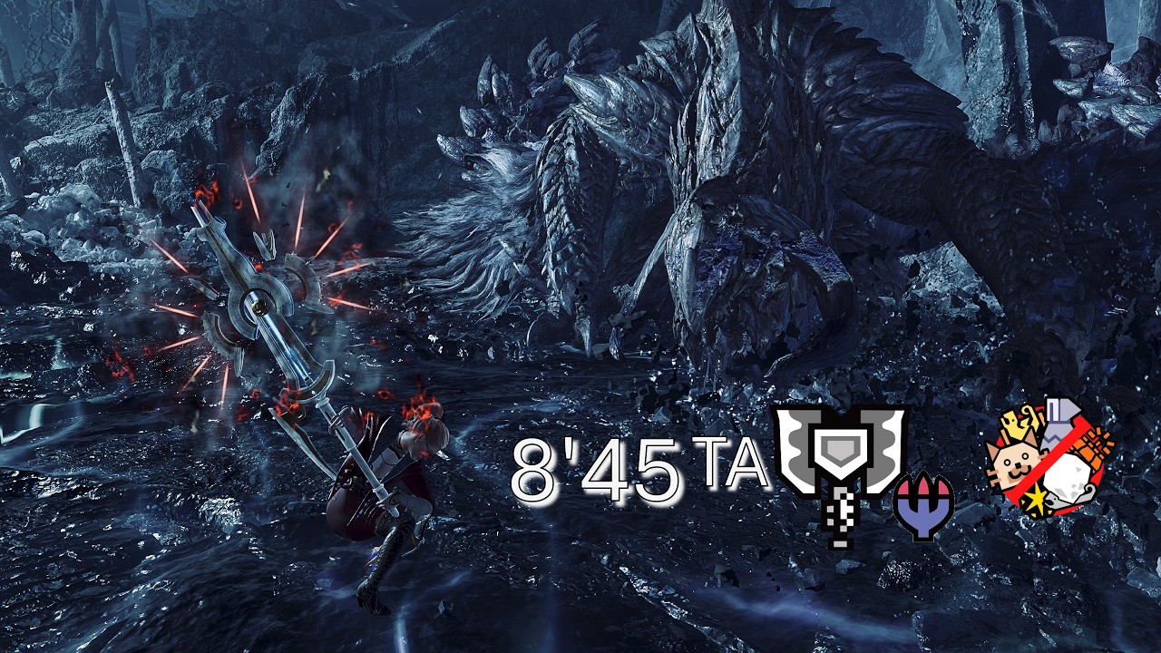 Arch Tempered Arkveld Charge Blade Solo 8'45 TA | MHWilds