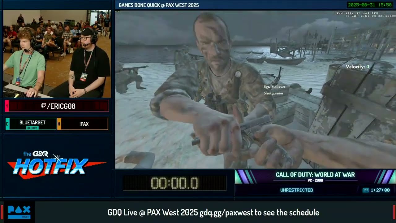 GDQ @ PAX WEST 2025 Call of Duty World at War (unrestricted) by ericg08